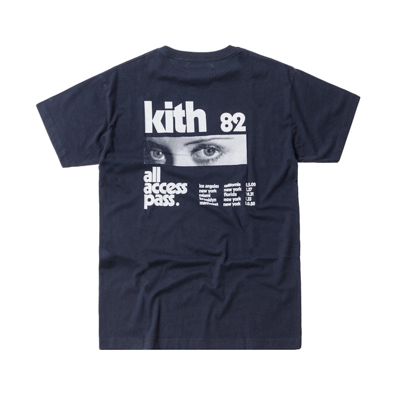 Kith All Access Pass T-shirt Navy