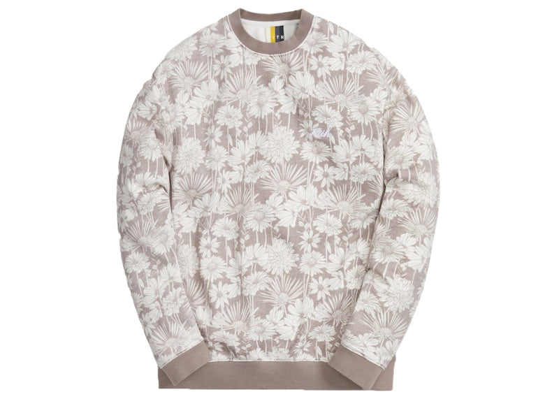 Kith Aster Floral Vintage Crewneck Dusty Mauve