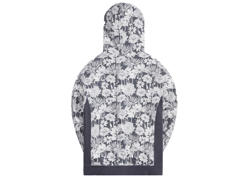 Kith Aster Floral Williams III Hoodie Black