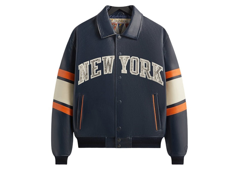 Kith Avirex The New York Knicks Legend Jacket Navy