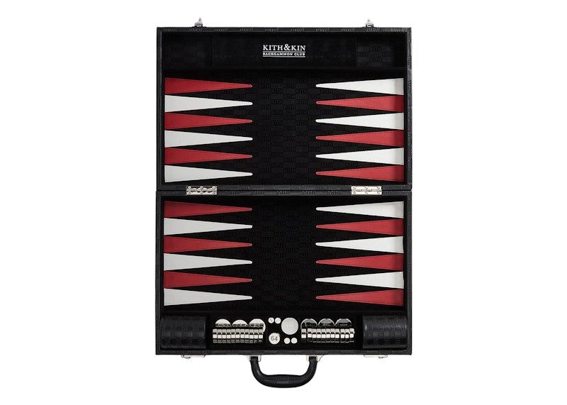 Kith Backgammon Set Black