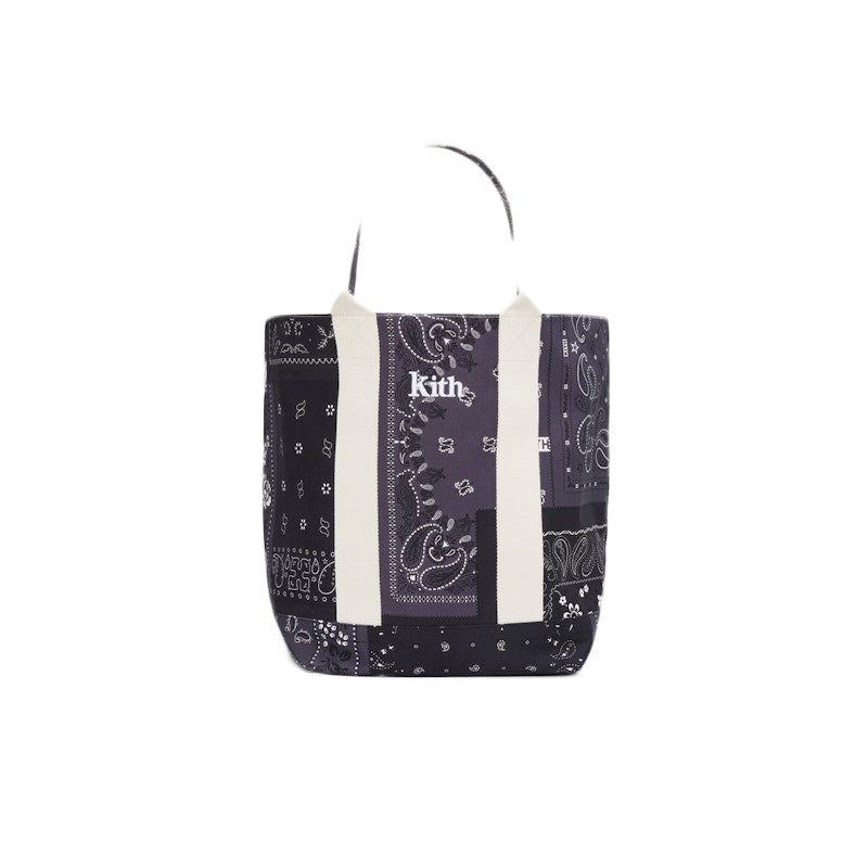 Kith Bandana Tote Bag Black