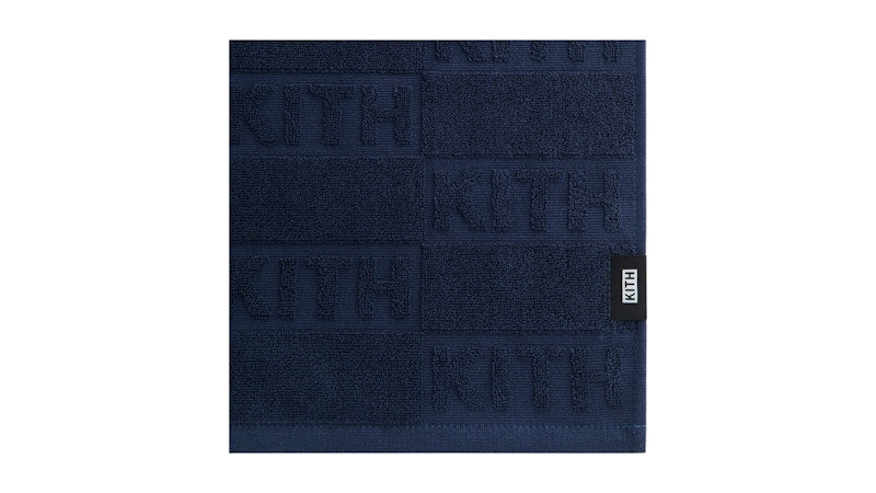 Kith Beach Monogram Towel Nocturnal
