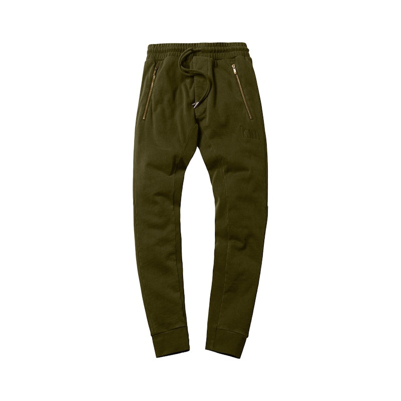 Kith Bleecker Sweatpant Olive