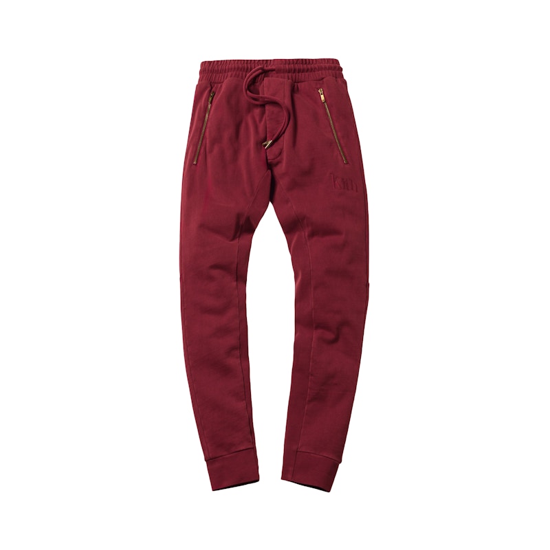 Kith Bleecker Sweatpant Rust