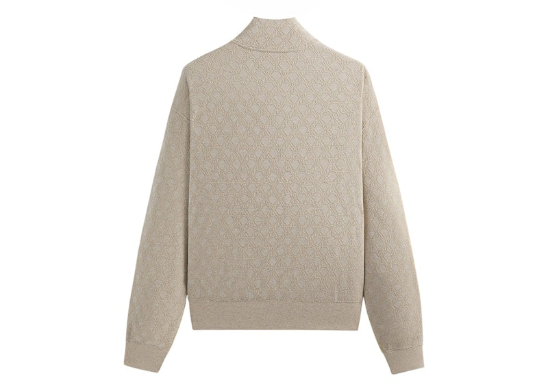 Kith Bonded Fleece Wyona Full Zip Sandy Heather