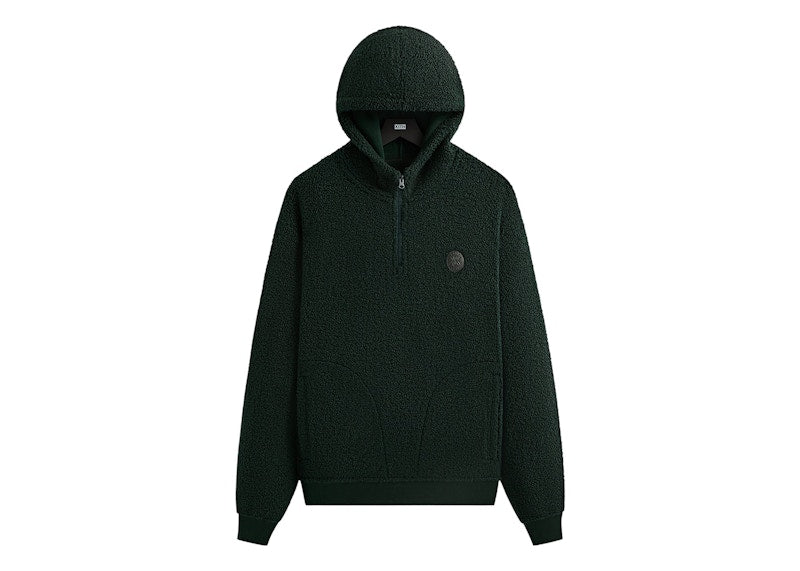 Kith Bonded Sherpa Coleman Quarter Zip Hoodie Stadium