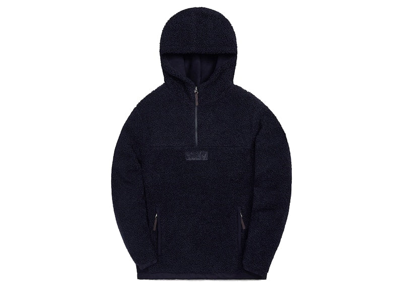 Kith Bonded Sherpa Hoodie Nocturnal