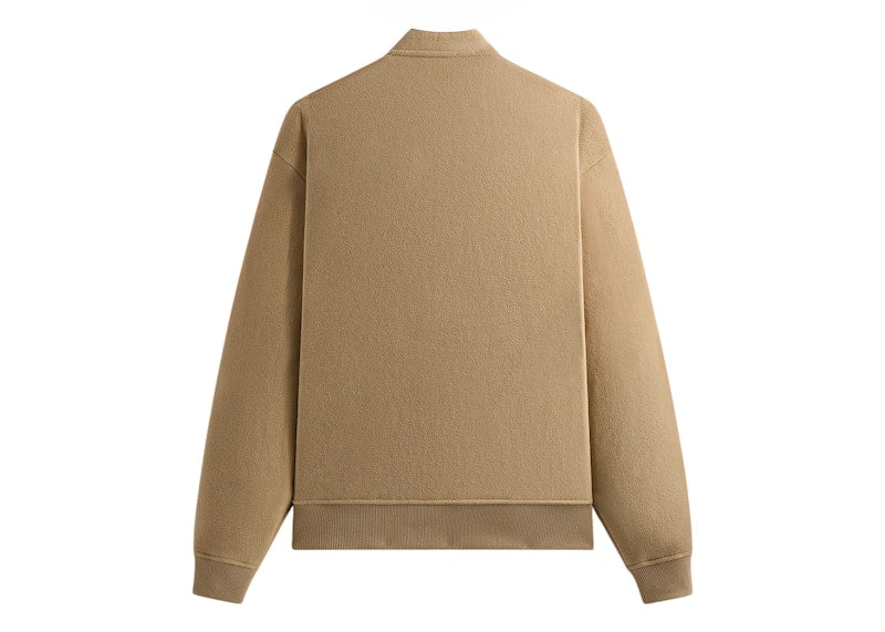 Kith Bonded Sherpa Strauss Cross Front Cardigan Canvas