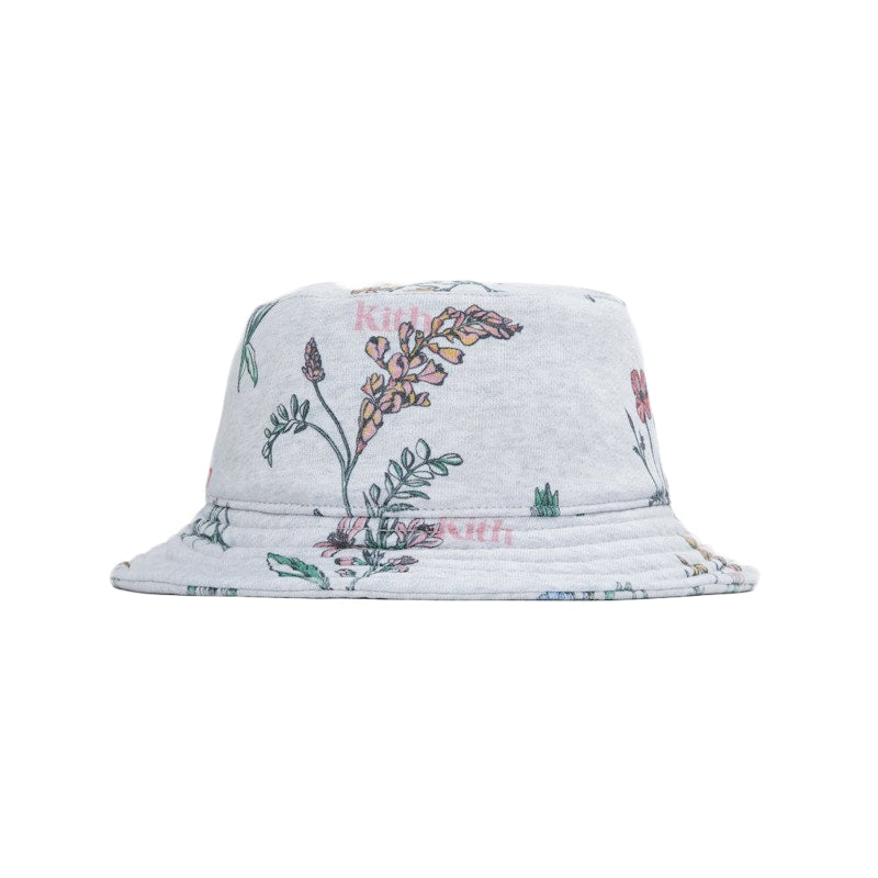 Kith Botanical Floral Bucket Hat Light Heather Grey