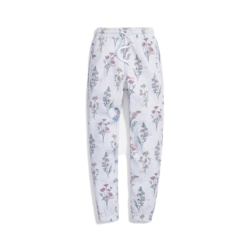 Kith Botanical Floral Williams I Sweatpant Light Heather