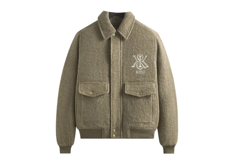 Kith Boucle Hawthorne Flight Jacket Palomino