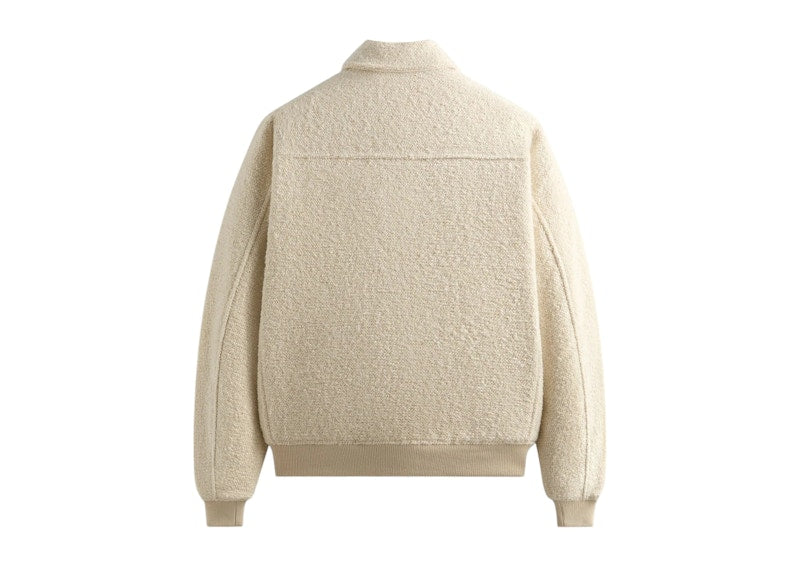Kith Boucle Hawthorne Flight Jacket Sandrift