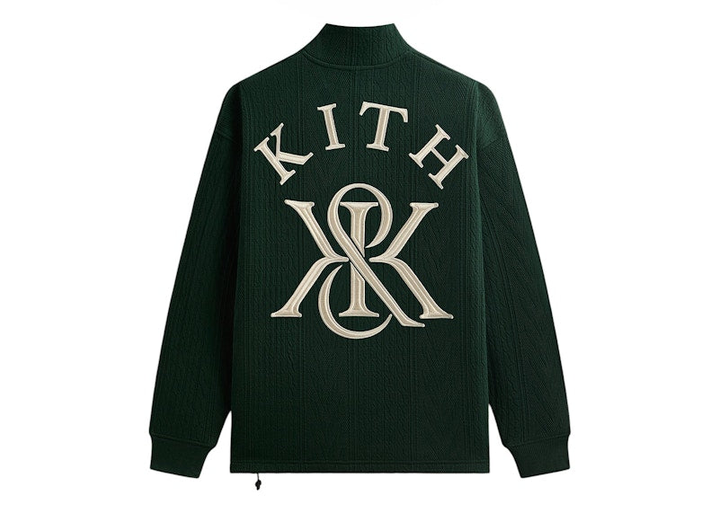Kith Cable Fleece Quarter Zip Stadium