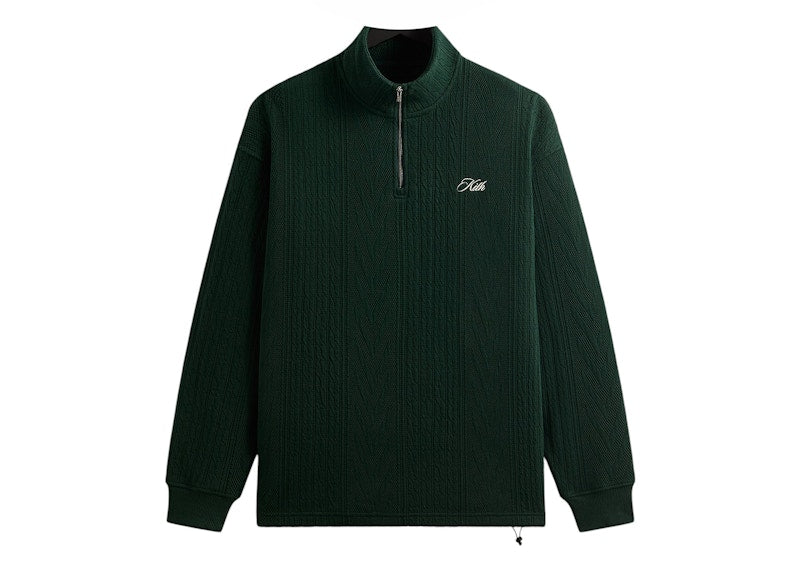 Kith Cable Fleece Quarter Zip Stadium