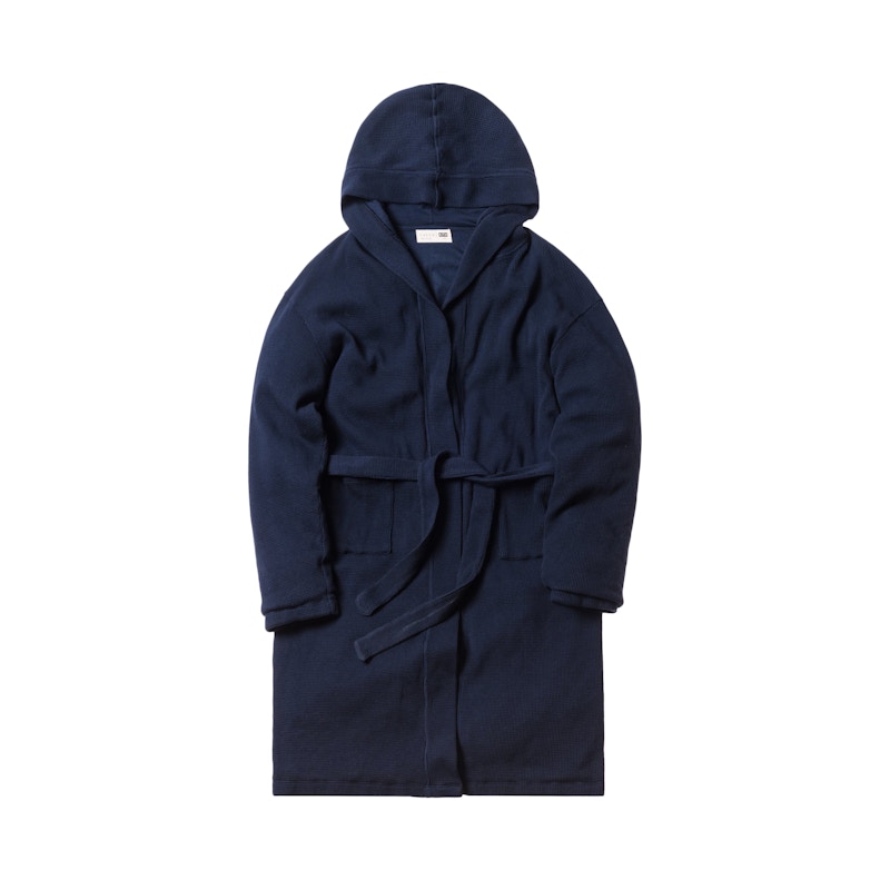 Kith Calux Waffle Robe Navy