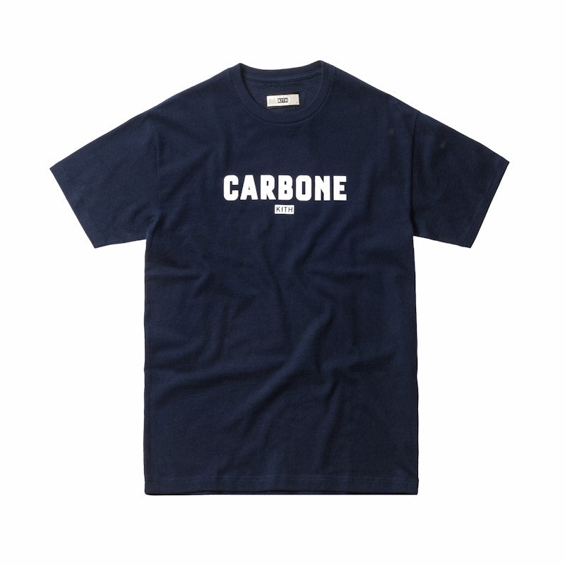 Kith Carbone Logo Tee Navy