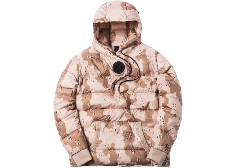 Kith Carson Down Hoodie Desert Camo