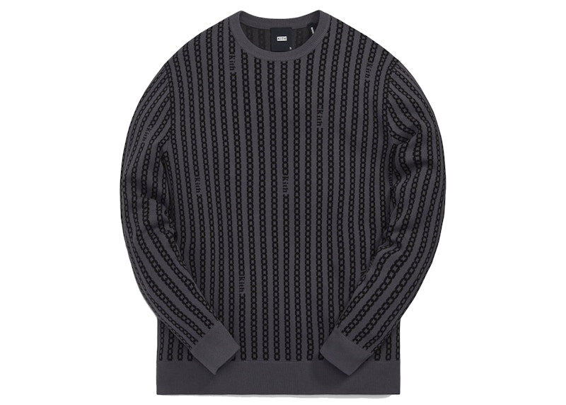 Kith Chain Link Tilden Sweater Shadow