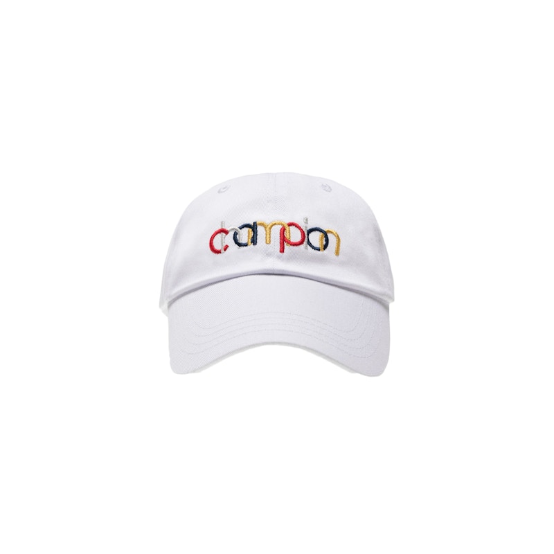 Kith Champion Double Logo Hat White