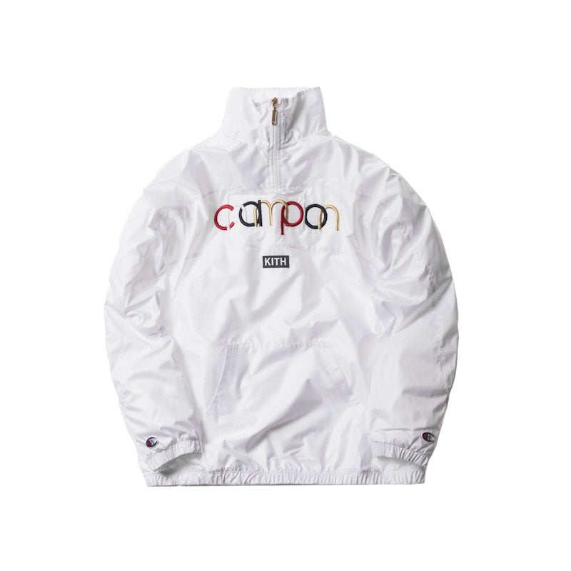 Kith Champion Quarter-Zip White