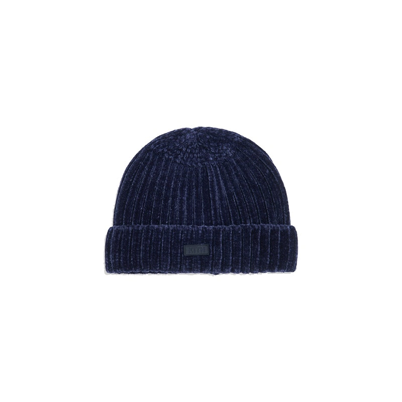 Kith Chenille Beanie Navy