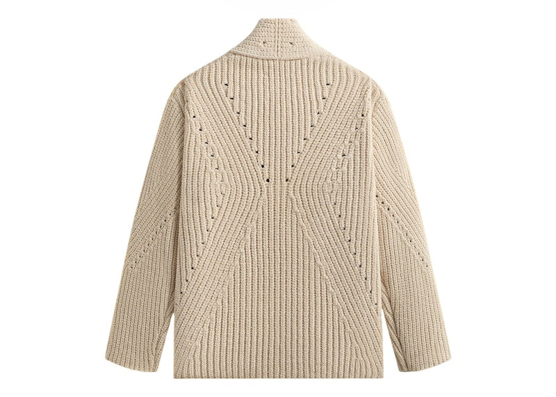 Kith Chenille Becker Cardigan Sandrift