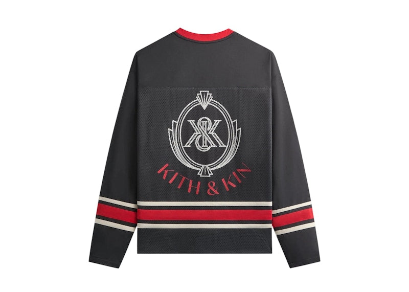 Kith Chicago Long Sleeve Malik Jersey Black