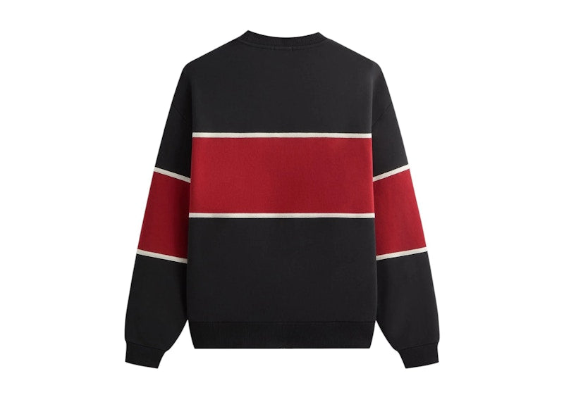 Kith Chicago Panelled Nelson Crewneck Black