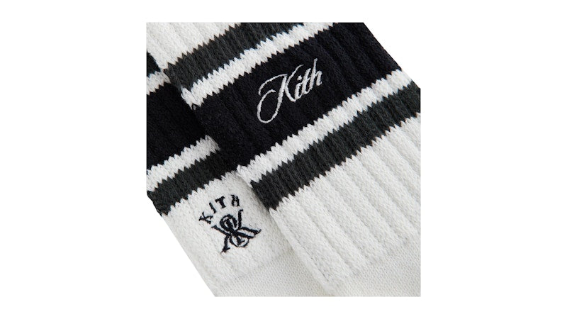 Kith Chunky Cotton Crew Socks Black