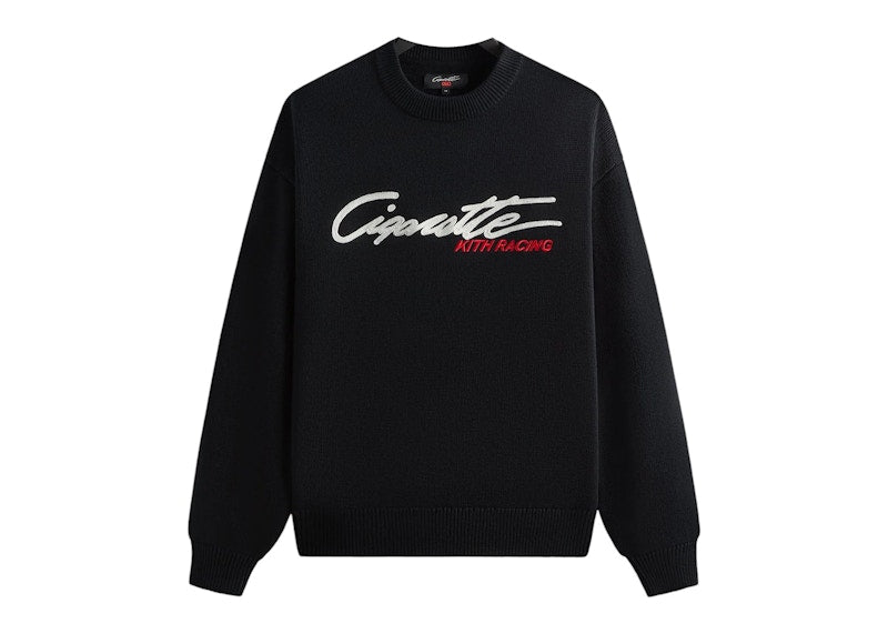 Kith Cigarette Racing Lewis Crewneck Sweater Black