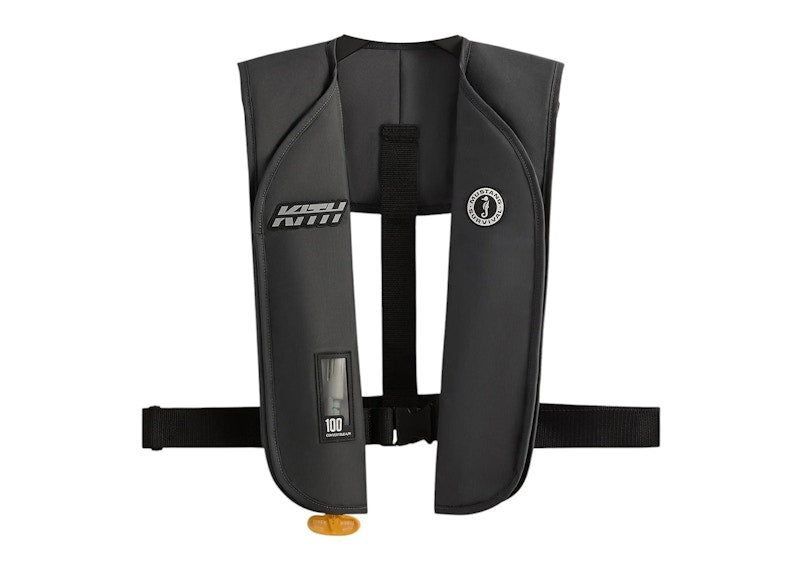 Kith Cigarette Racing for Mustang Survival MIT 100 Convertible A/M Inflatable PFD Vest Black