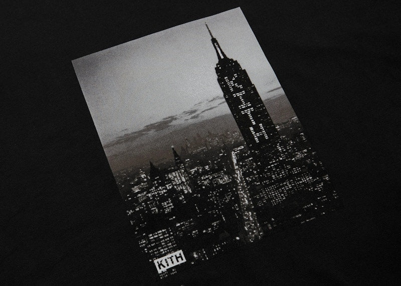 Kith City Lights Tee Black