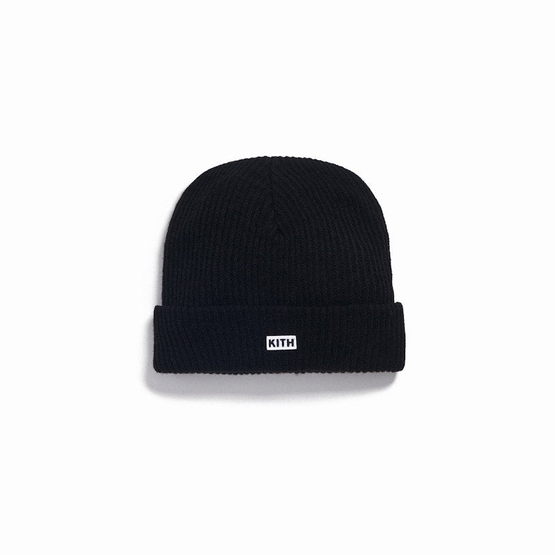 Kith Classic Beanie Black
