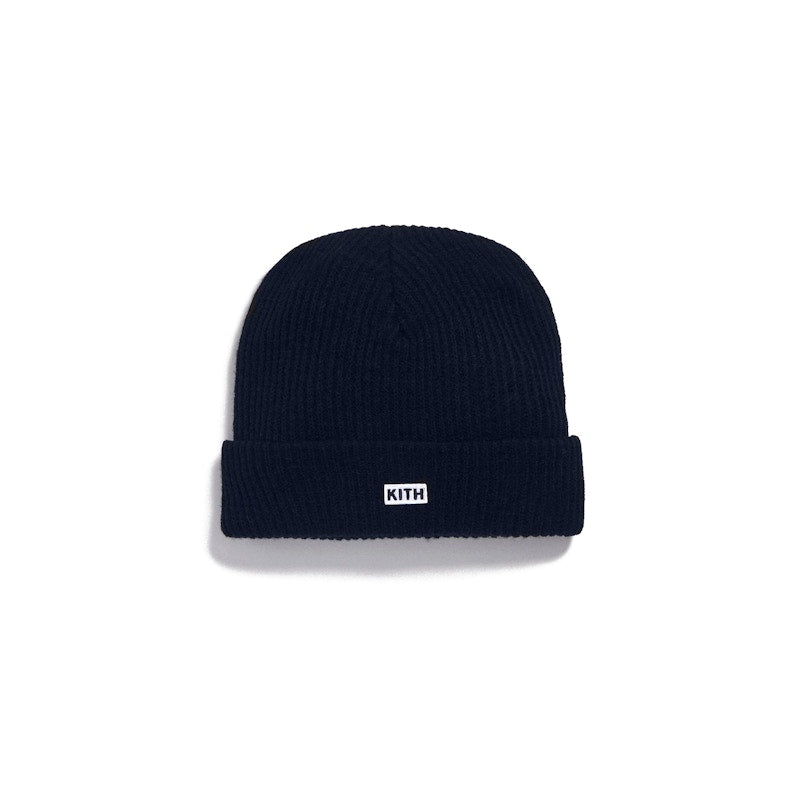 Kith Classic Beanie Navy