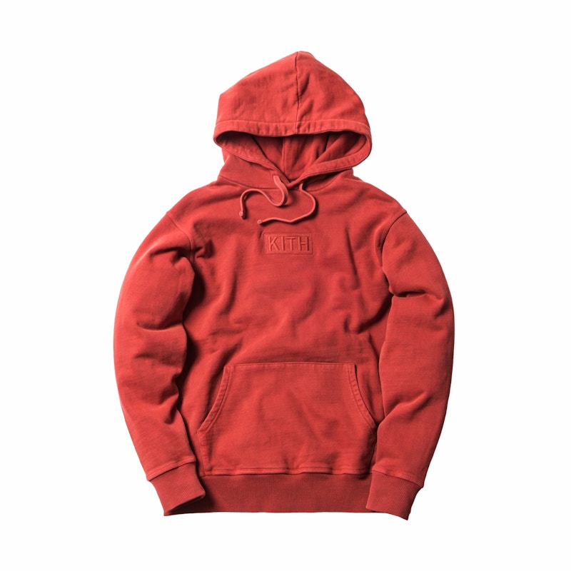 Kith Classic Logo Hoodie Terracotta