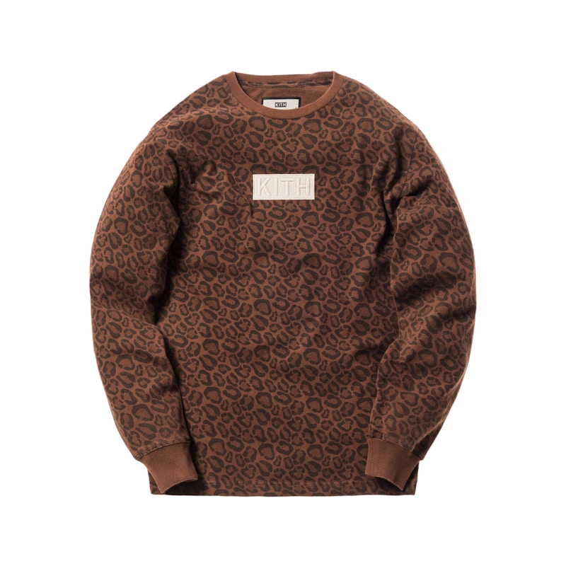 Kith Classic Logo LS Tee Cheetah