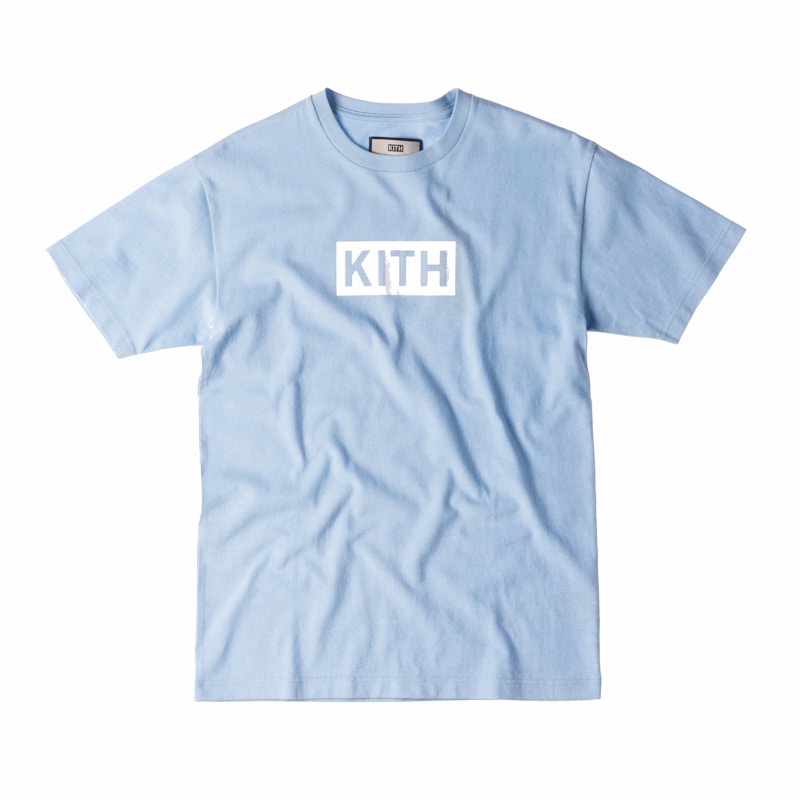 Kith Classic Logo Tee Light Blue