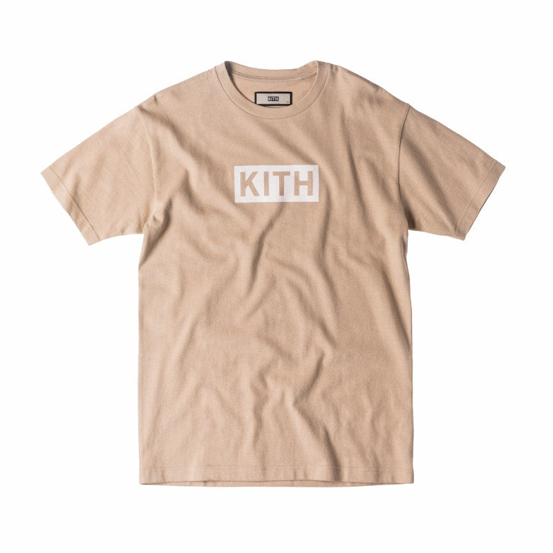 Kith Classic Logo Tee Sand