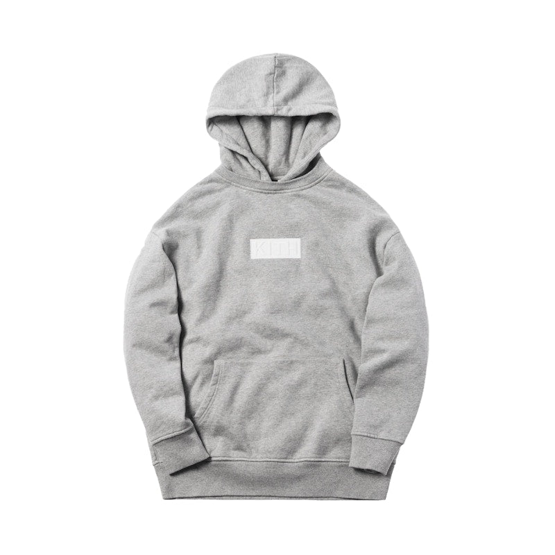 Kith Classic Logo Williams II Hoodie Heather Grey