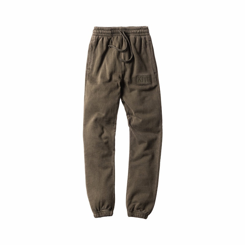Kith Classic Logo Williams Sweatpant Olive