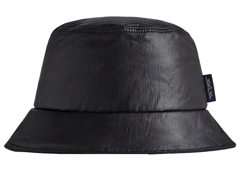 Kith Classic Puffer Bucket Hat Black