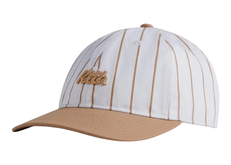 Kith Classic Script Pinstripe Hat Tuscan