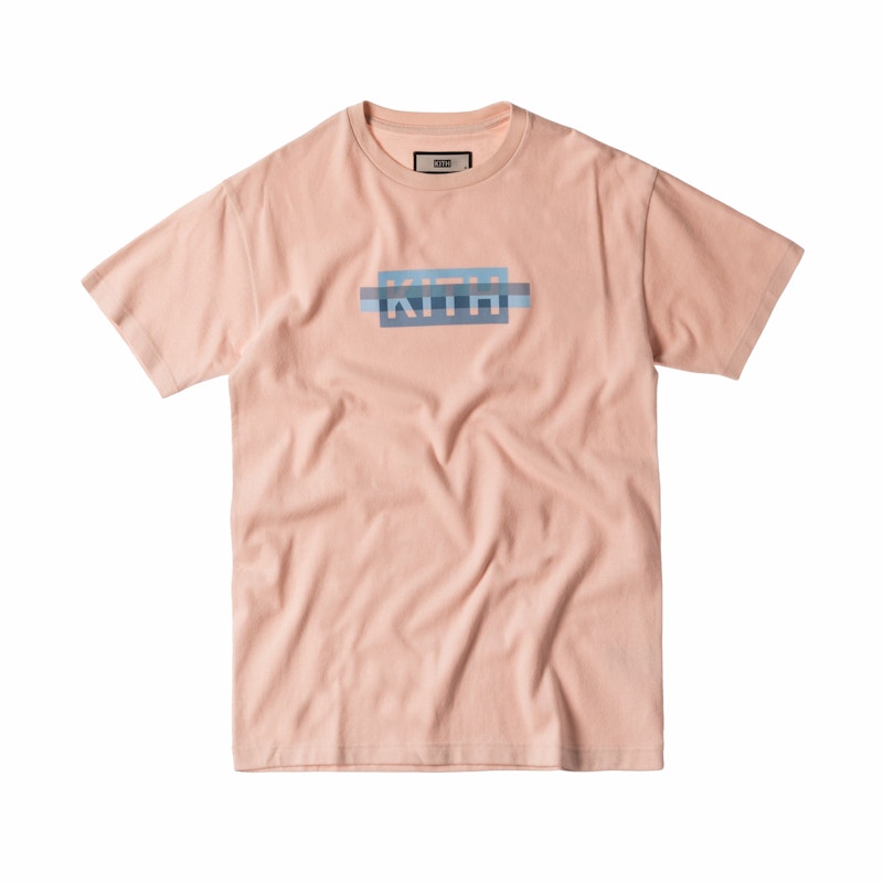 Kith Classic Strike Logo Tee Pink
