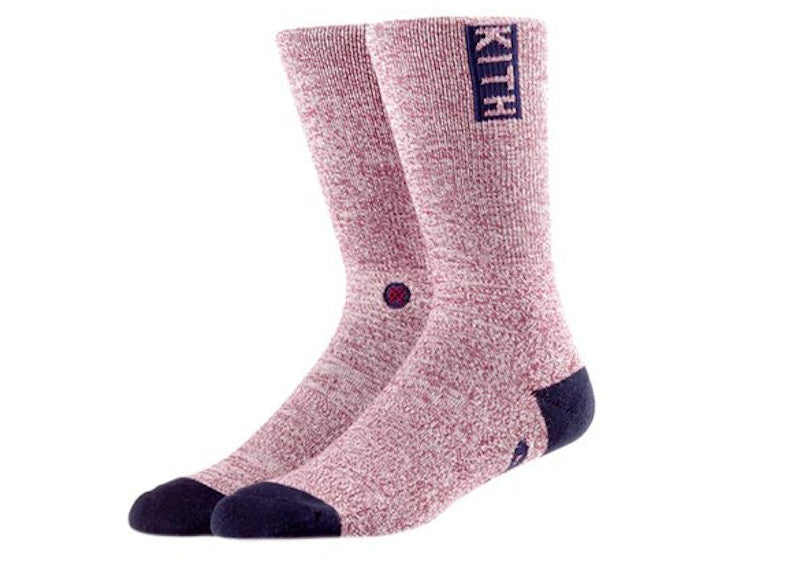 Kith Classics x Stance Crew Sock Red