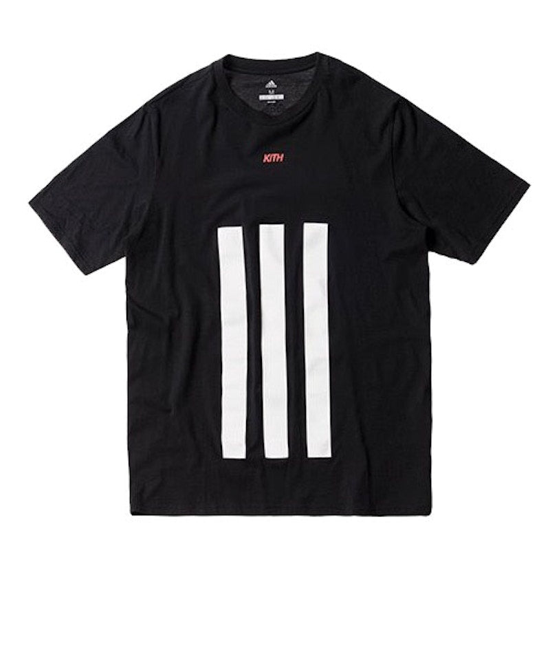 Kith Cobras Big Stripe Tee Black