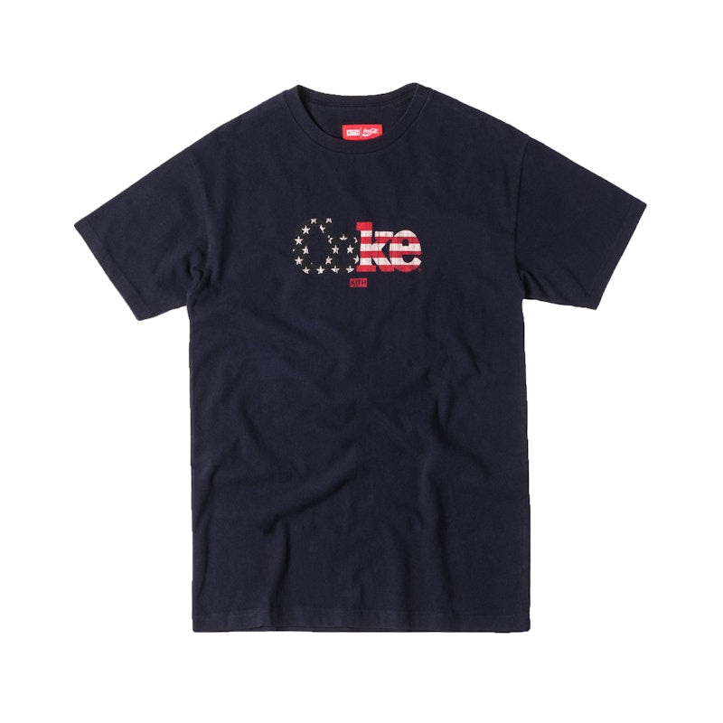 Kith Coca Cola All American Vintage Tee Navy