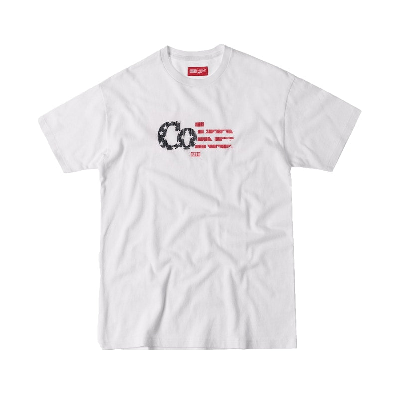 Kith Coca Cola All American Vintage Tee White