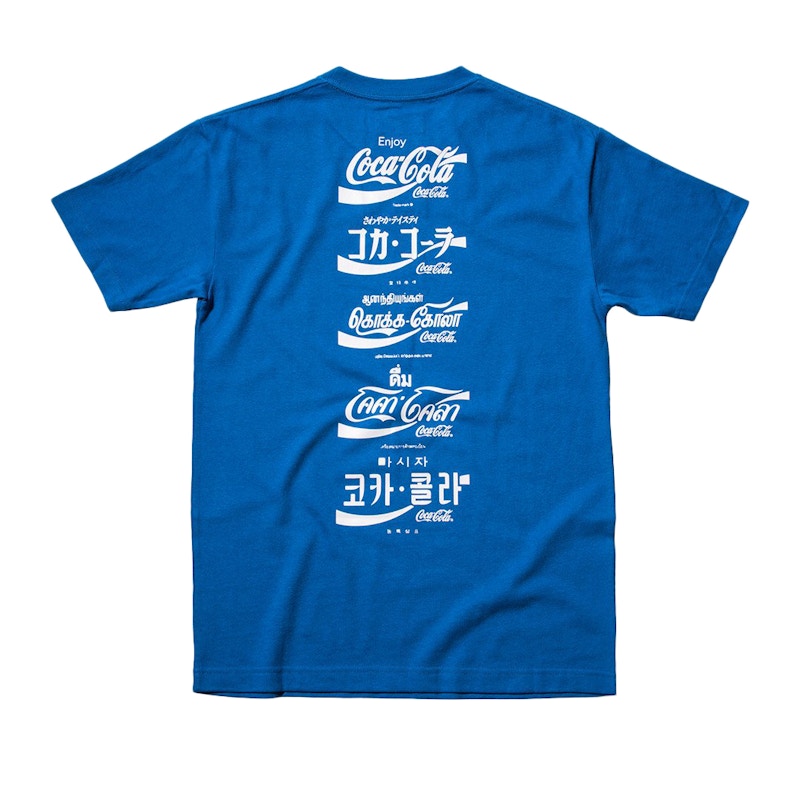 Kith Coca Cola Israel Tee Blue