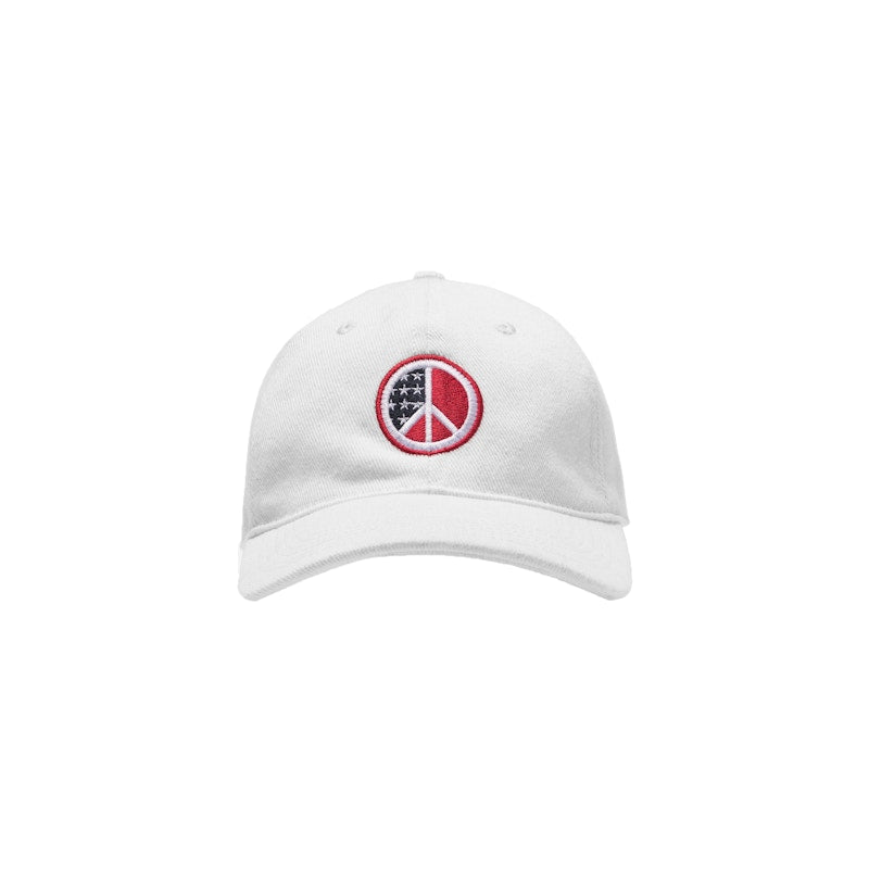 Kith Coca Cola Peace Cap White